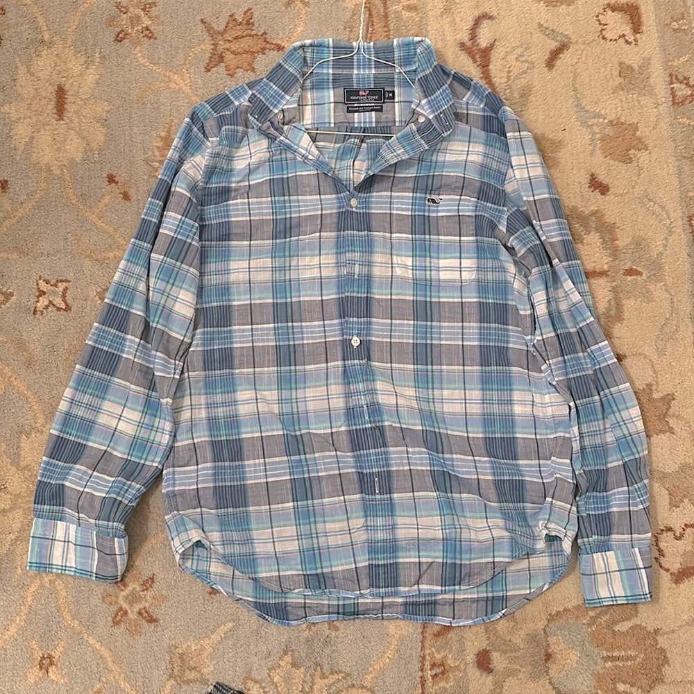 Vineyard Vines Plaid Button Down